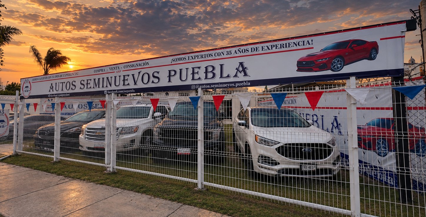 Patio de Autos Seminuevos Puebla